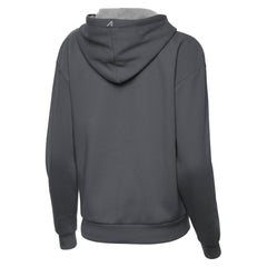 St. Louis Blues Antigua Women's Victory Pullover Hoodie - Charcoal | NHL near me
