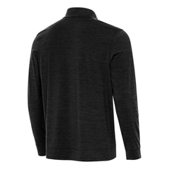 Boston Bruins Antigua Bright Quarter-Zip Pullover - Heather Black | NHL on sale
