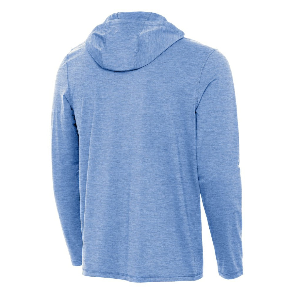 St. Louis Blues Antigua Tidy Quarter-Zip Hoodie - Heather Blue | NHL on sale