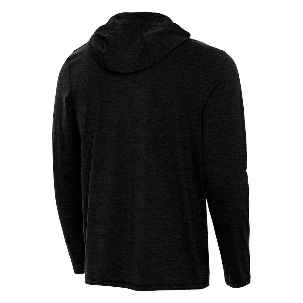 St. Louis Blues Antigua Tidy Quarter-Zip Hoodie - Heather Black | NHL near me