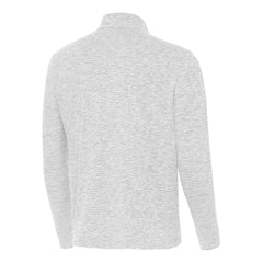 Boston Bruins Antigua Cause Quarter-Zip Jacket - Gray | NHL Lifestyle