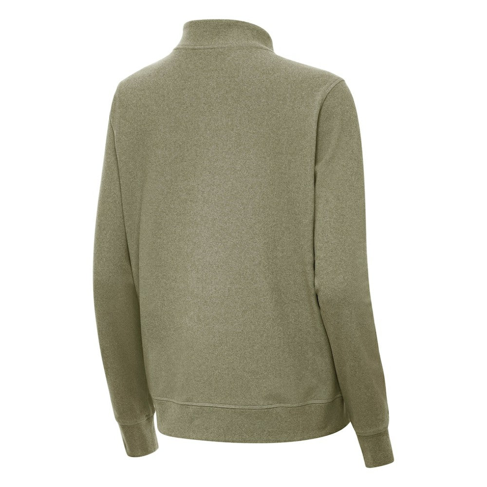 Boston Bruins Antigua Women's Crush Quarter-Zip Pullover - Olive | NHL sale