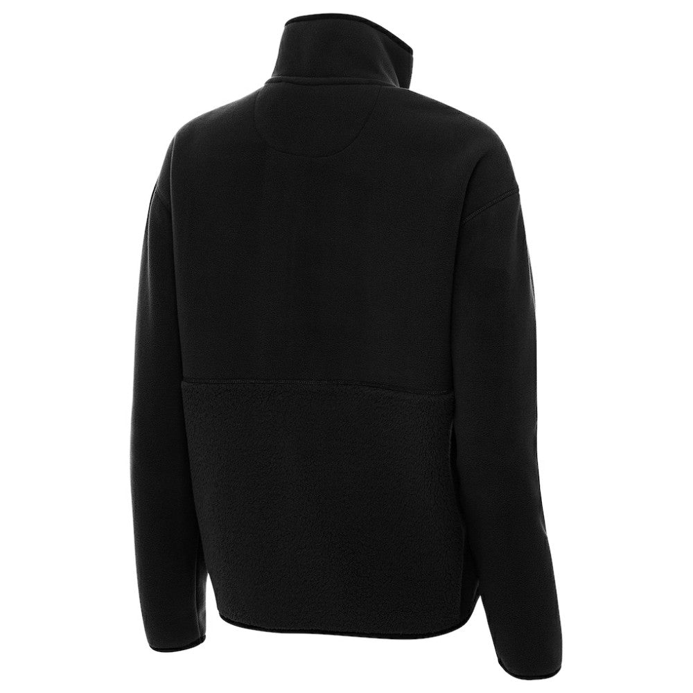 Boston Bruins Antigua Women's Figure Half-Zip Pullover - Black | NHL near me