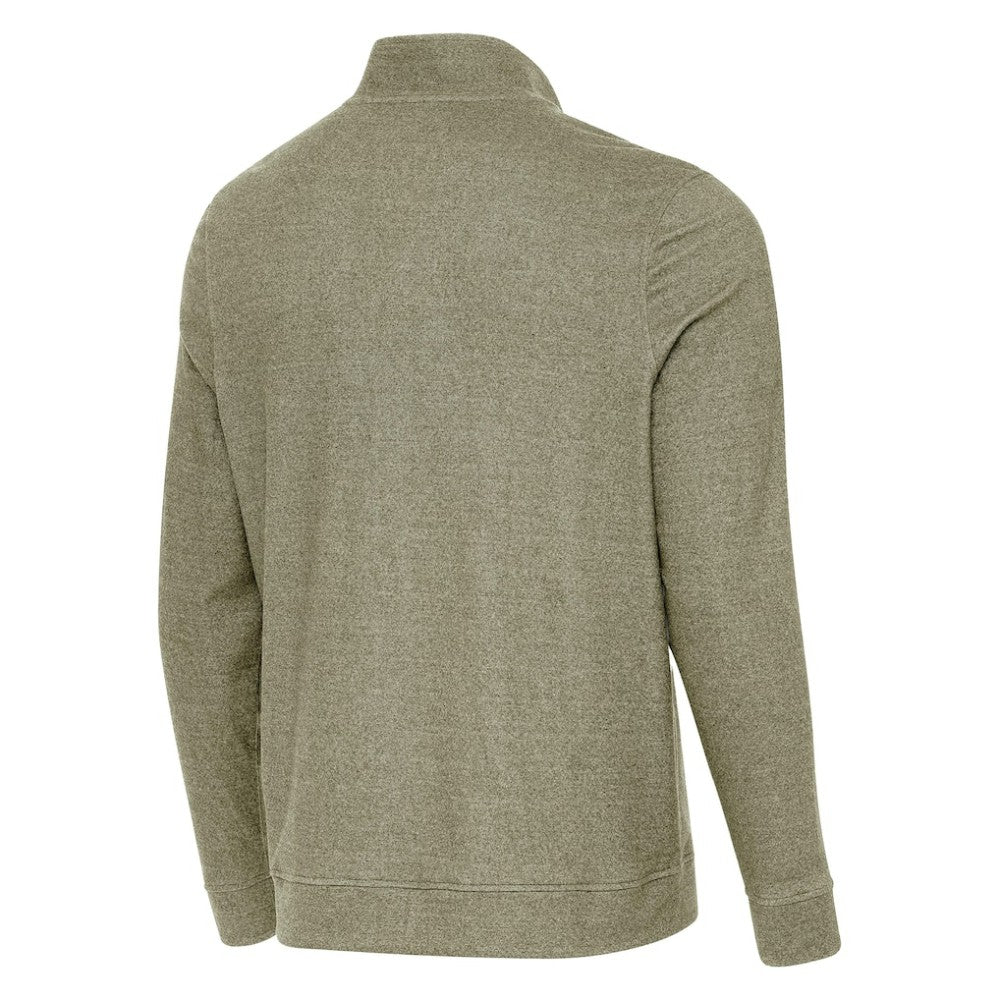 Boston Bruins Antigua Subtle Quarter-Zip Sweatshirt - Olive | NHL discount