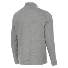 St. Louis Blues Antigua Subtle Quarter-Zip Sweatshirt - Heather Black | NHL discount