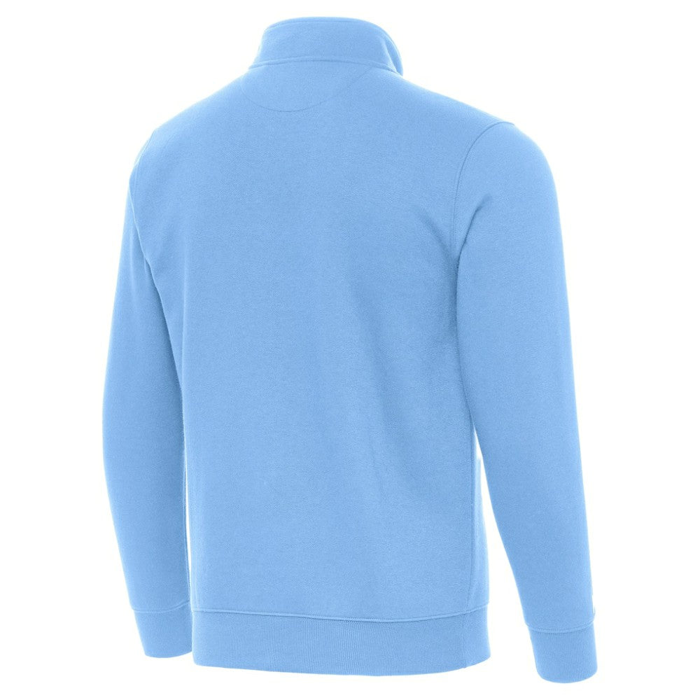 St. Louis Blues Antigua Victory Quarter-Zip Pullover Top - Blue | NHL Lifestyle