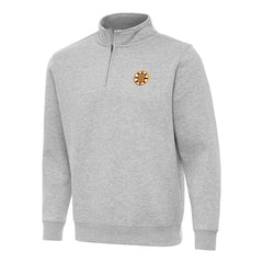 Boston Bruins Antigua Victory Quarter-Zip Pullover Top - Heather Gray | NHL online