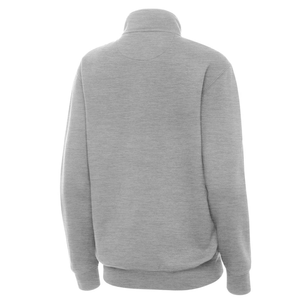 Boston Bruins Antigua Women's Victory Quarter-Zip Pullover Top - Heather Gray | NHL near me