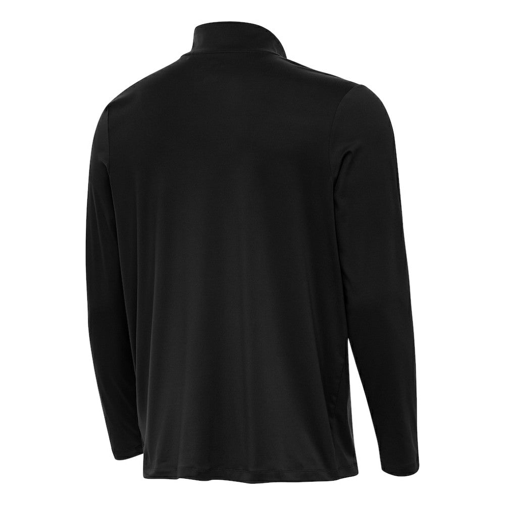 Boston Bruins Antigua Reprocess Quarter-Zip Pullover - Black | NHL on sale