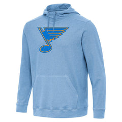 St. Louis Blues Antigua Cloud Pullover Hoodie - Heather Blue | NHL on sale