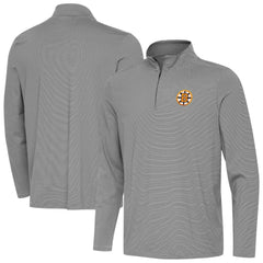 Boston Bruins Antigua Twine Quarter-Zip Pullover - Black | NHL on sale