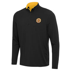 Boston Bruins Antigua Content Quarter-Zip Jacket - Black | NHL discount