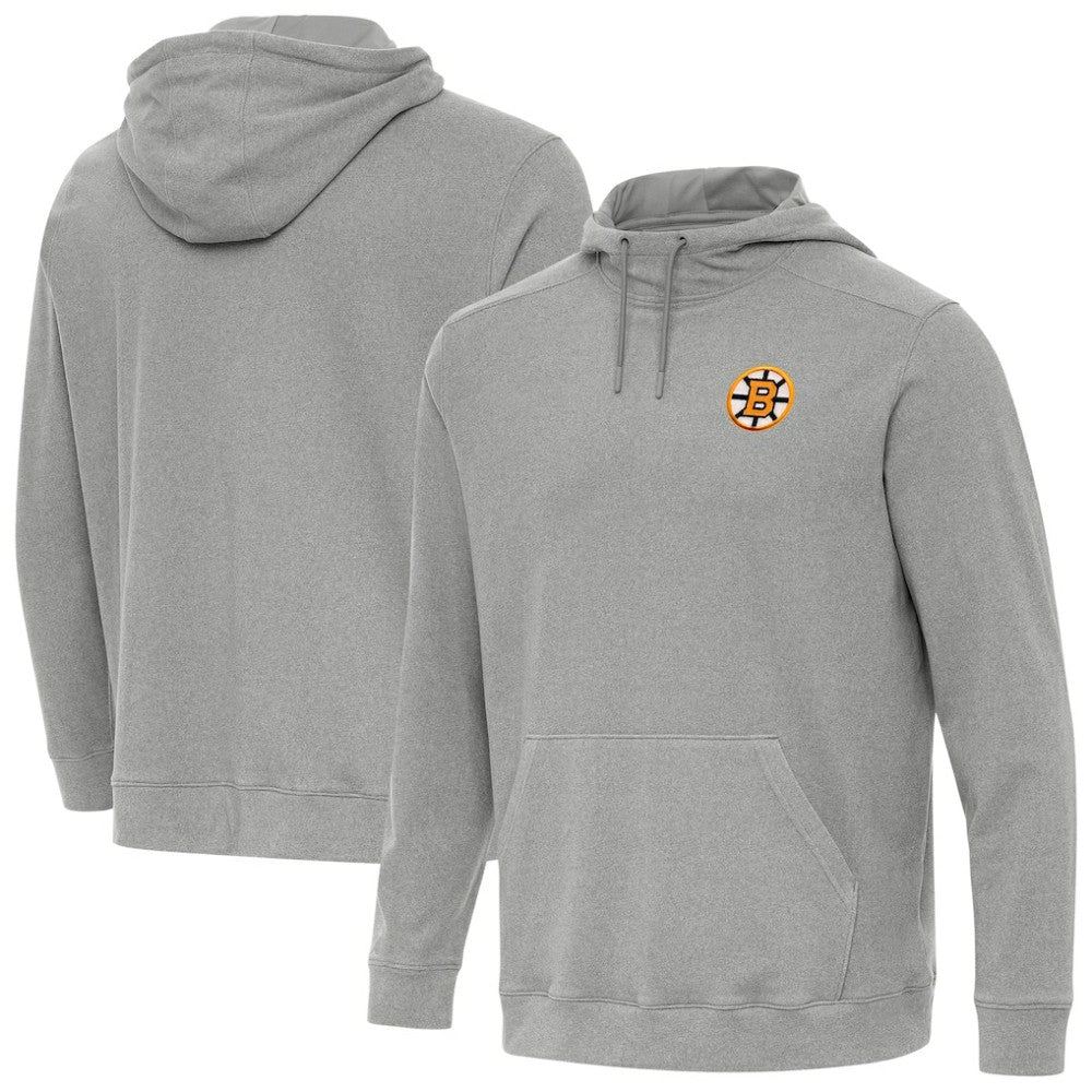 Boston Bruins Antigua Cloud Pullover Hoodie - Heather Gray | NHL online