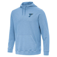 St. Louis Blues Antigua Cloud Pullover Hoodie - Heather Blue | NHL on sale