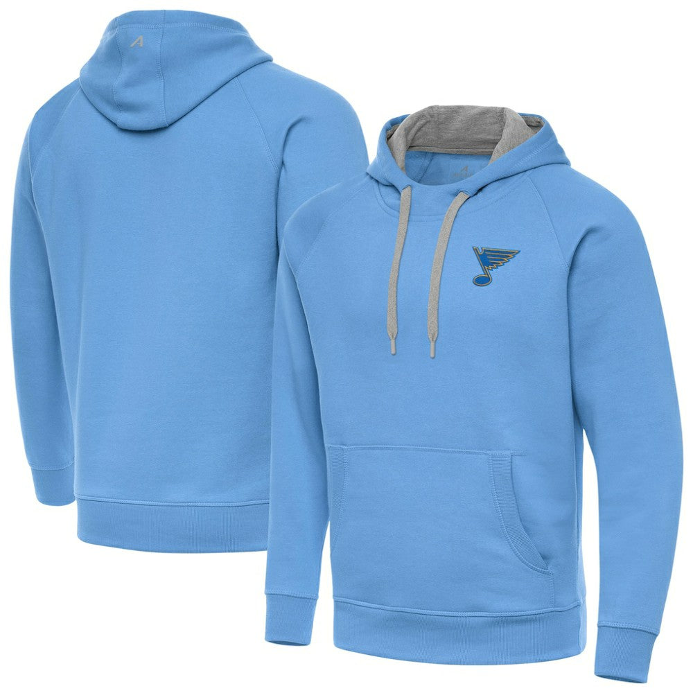 St. Louis Blues Antigua Victory Pullover Hoodie - Blue | NHL discount