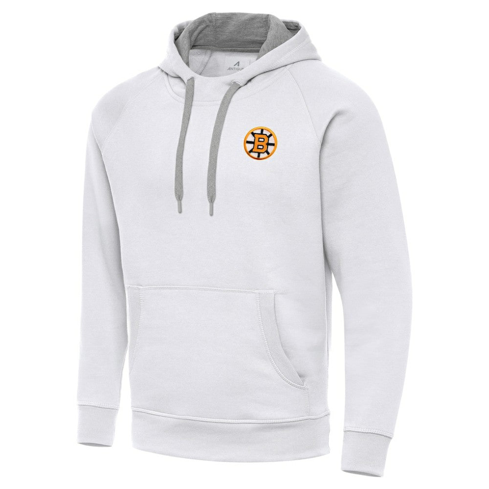 Boston Bruins Antigua Victory Pullover Hoodie - White | NHL discount