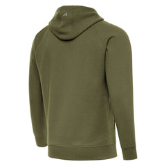 St. Louis Blues Antigua Victory Pullover Hoodie - Olive | NHL on sale