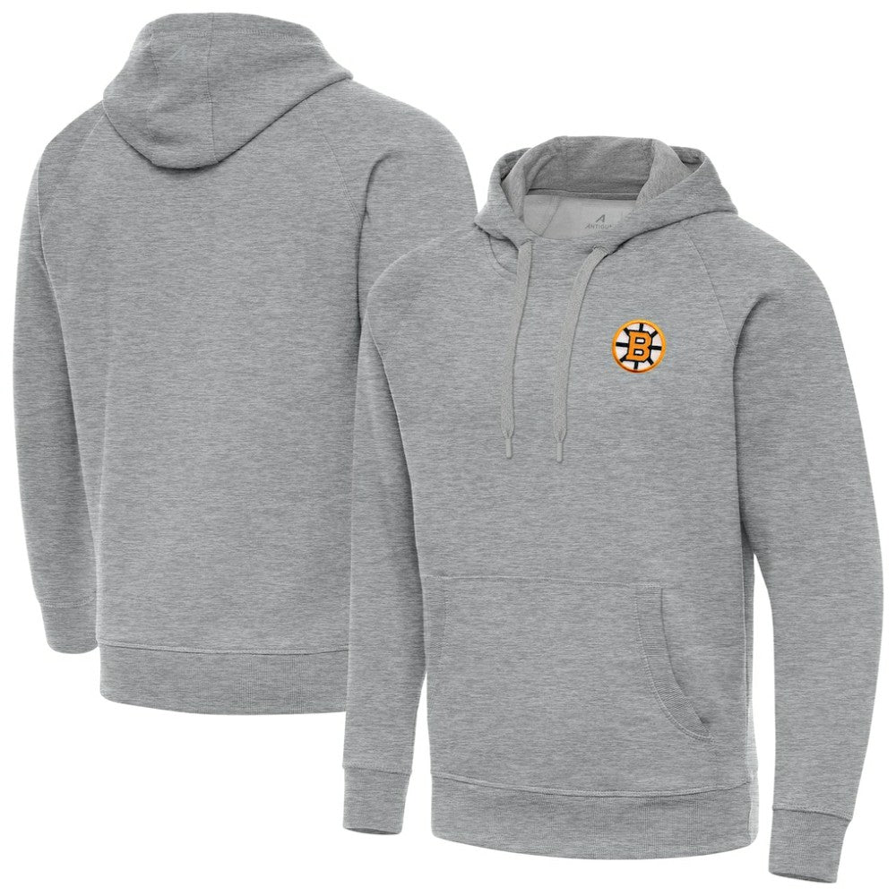Boston Bruins Antigua Victory Tall Pullover Hoodie - Heather Gray | NHL sale