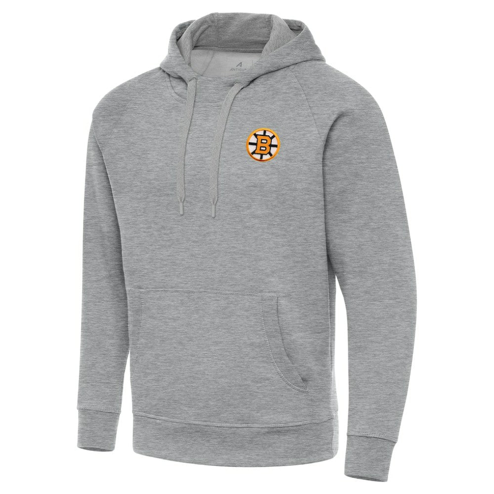 Boston Bruins Antigua Victory Tall Pullover Hoodie - Heather Gray | NHL sale