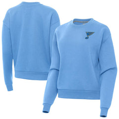 St. Louis Blues Antigua Women's Victory Pullover Sweatshirt - Blue | NHL on sale