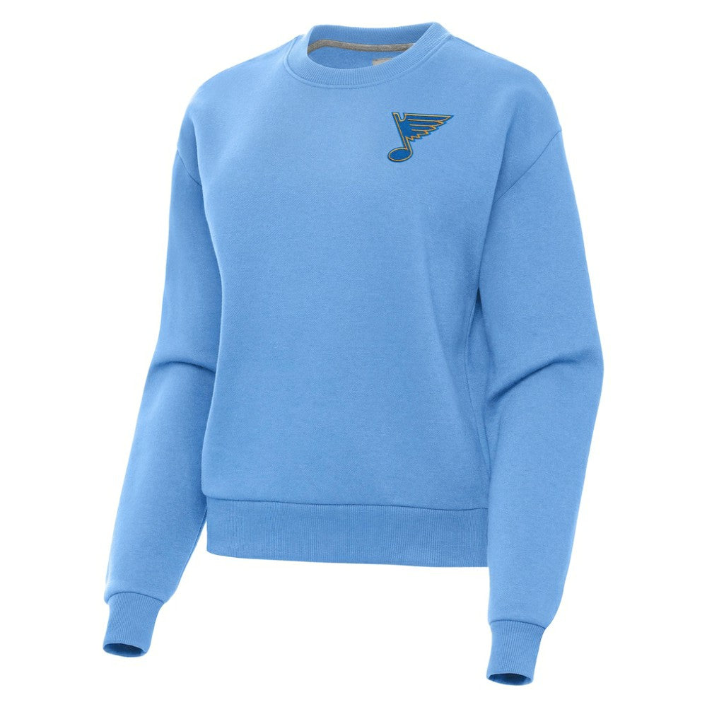 St. Louis Blues Antigua Women's Victory Pullover Sweatshirt - Blue | NHL on sale