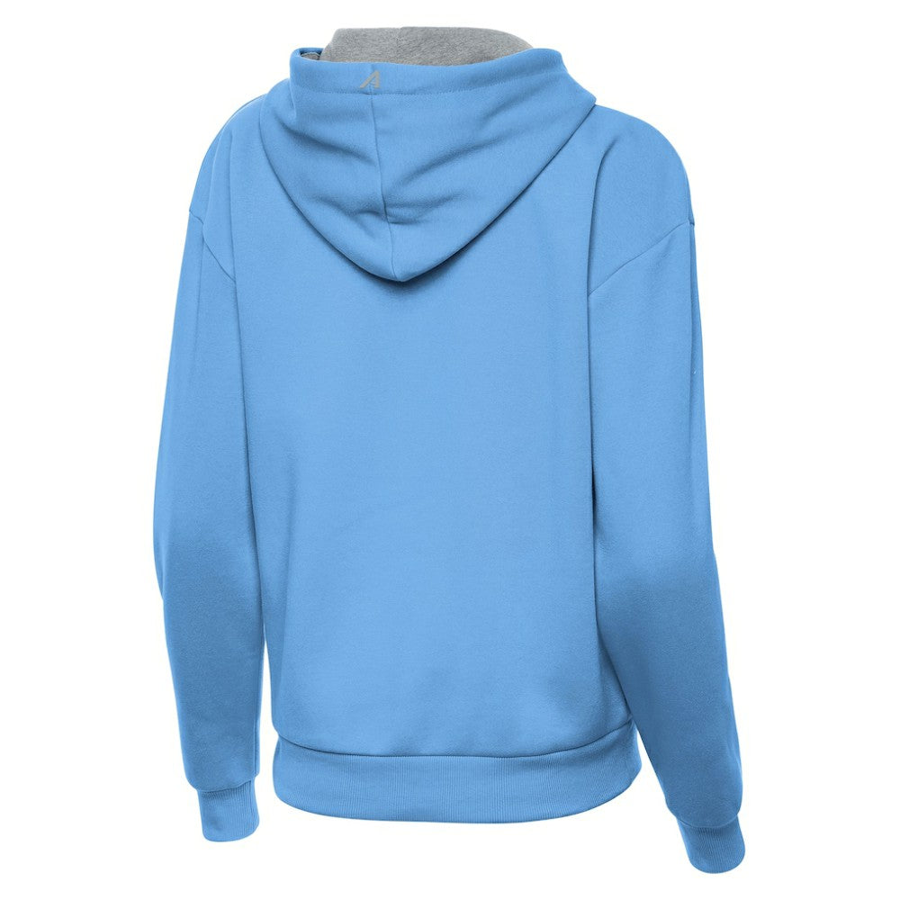 St. Louis Blues Antigua Women's Victory Pullover Hoodie - Blue | NHL near me