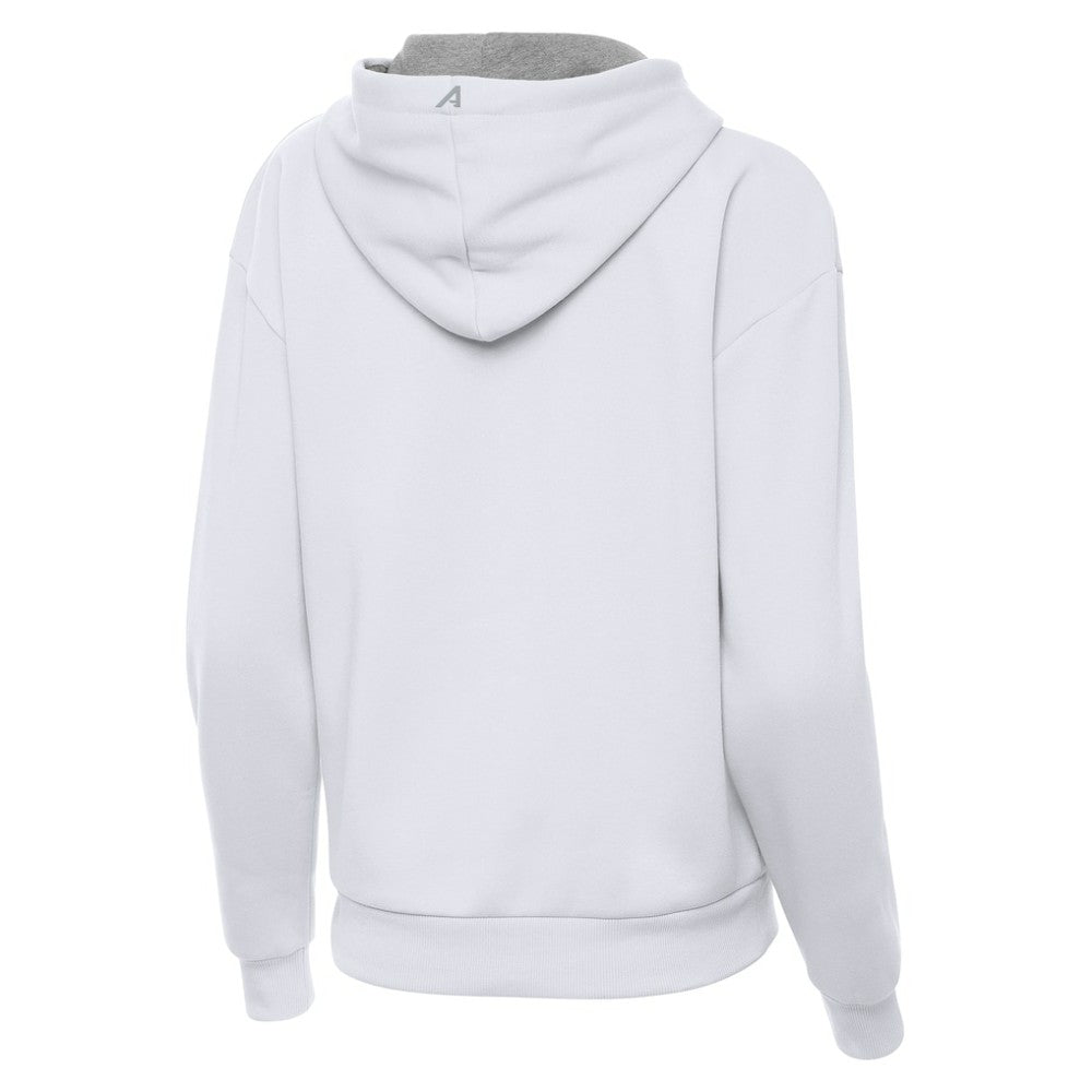 Boston Bruins Antigua Women's Victory Pullover Hoodie - White | NHL online