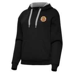 Boston Bruins Antigua Women's Victory Pullover Hoodie - Black | NHL on sale