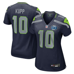 Cooper Kupp Seattle Seahawks Women's Team 50th Season Game Jersey - College Navy - Nike