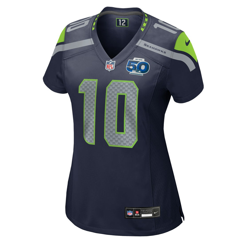 Cooper Kupp Seattle Seahawks Women's Team 50th Season Game Jersey - College Navy - Nike