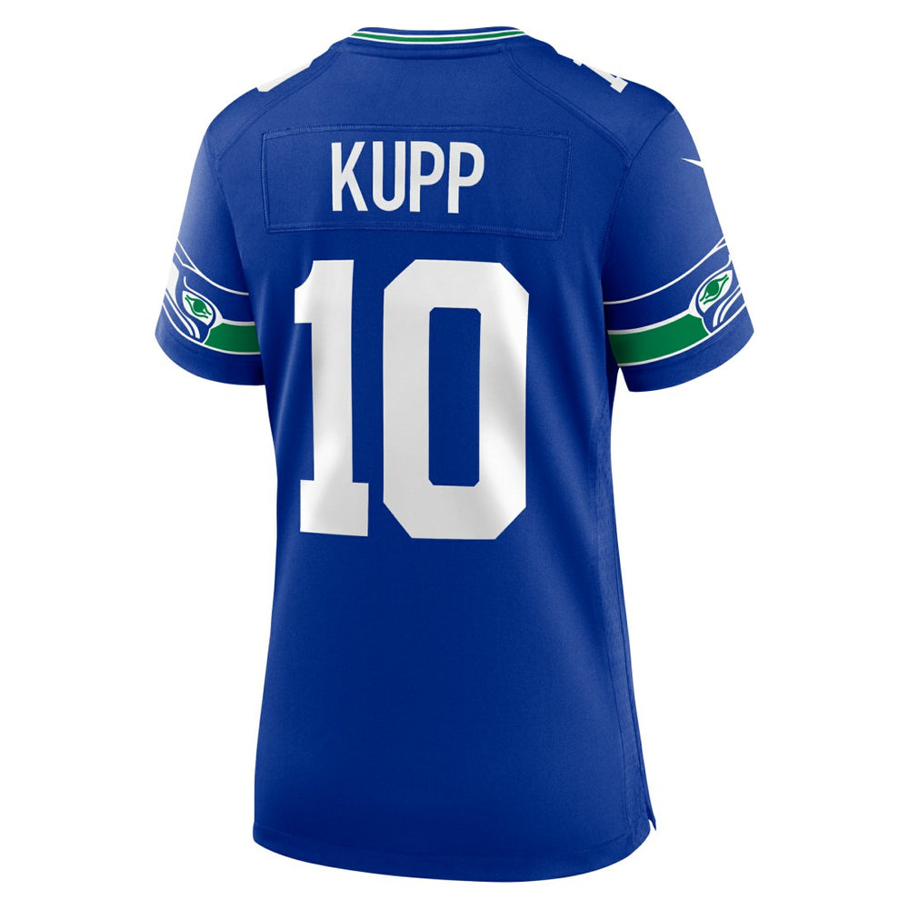 Cooper Kupp Seattle Seahawks Women's Alternate 50th Season Game Jersey - Royal - Nike