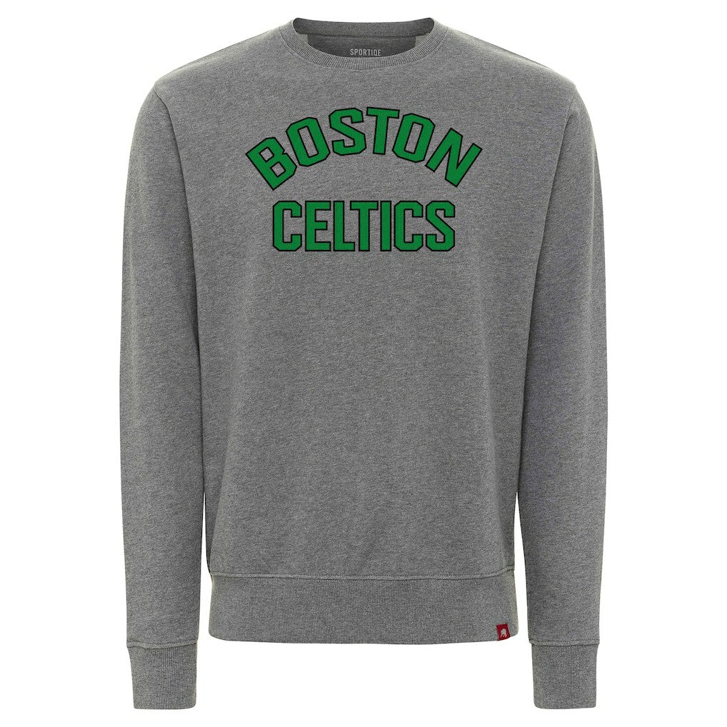 Boston Celtics Sportiqe Unisex Genuine Issue Collection Biltmore Sweatshirt Gray