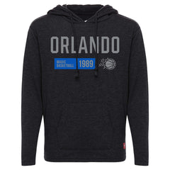 Orlando Magic Sportiqe Youth Lil Rowan Genuine Issue Collection Tri-Blend Hoodie Black