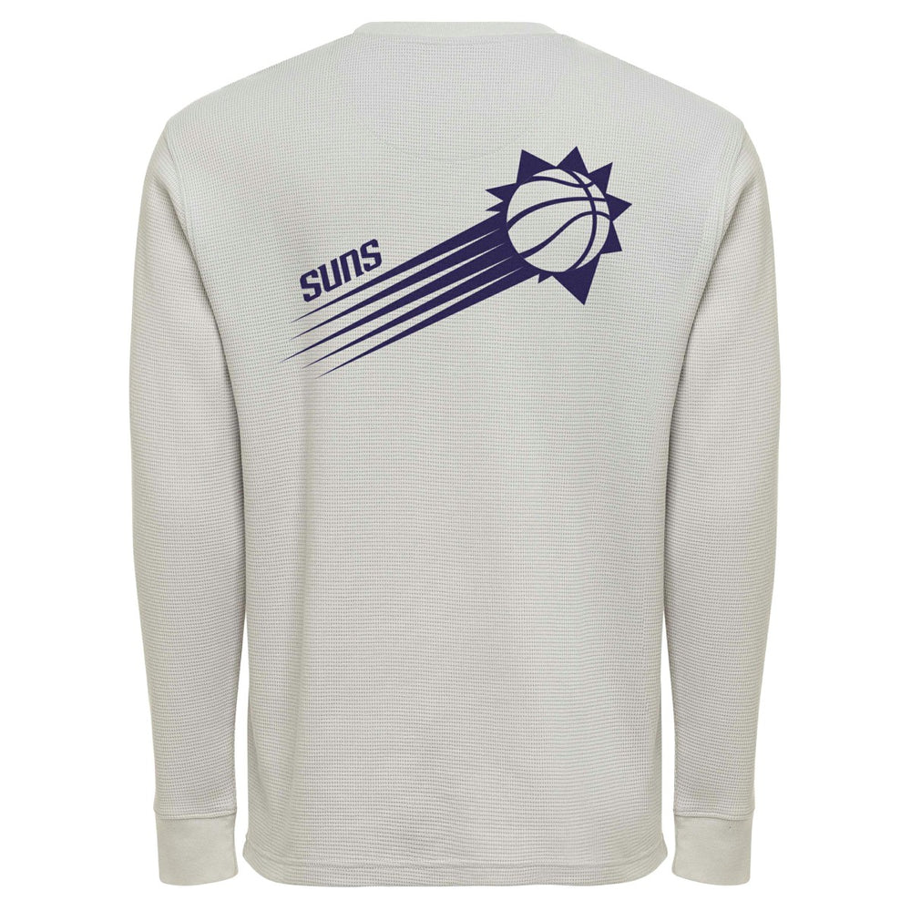 Phoenix Suns Sportiqe Unisex Afton Thermal Long Sleeve T-Shirt Gray