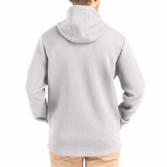 Green Bay Packers Cutter & Buck Roam Epic Comfort Recycled Full-Zip Hoodie Jacket - Gray - NFL