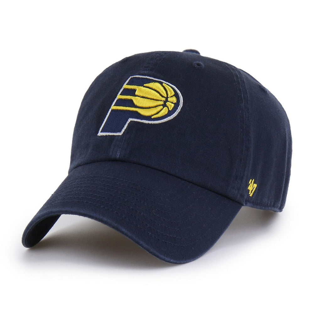 47 brand Indiana Pacers '47 Core Logo Clean Up Adjustable Hat Navy