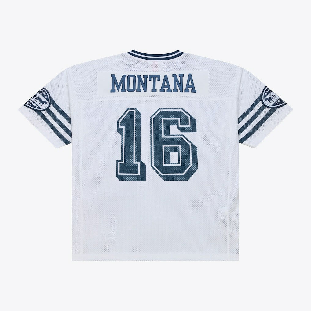 Joe Montana San Francisco 49ers x Levi's Unisex Legacy Jersey - White - Mitchell & Ness