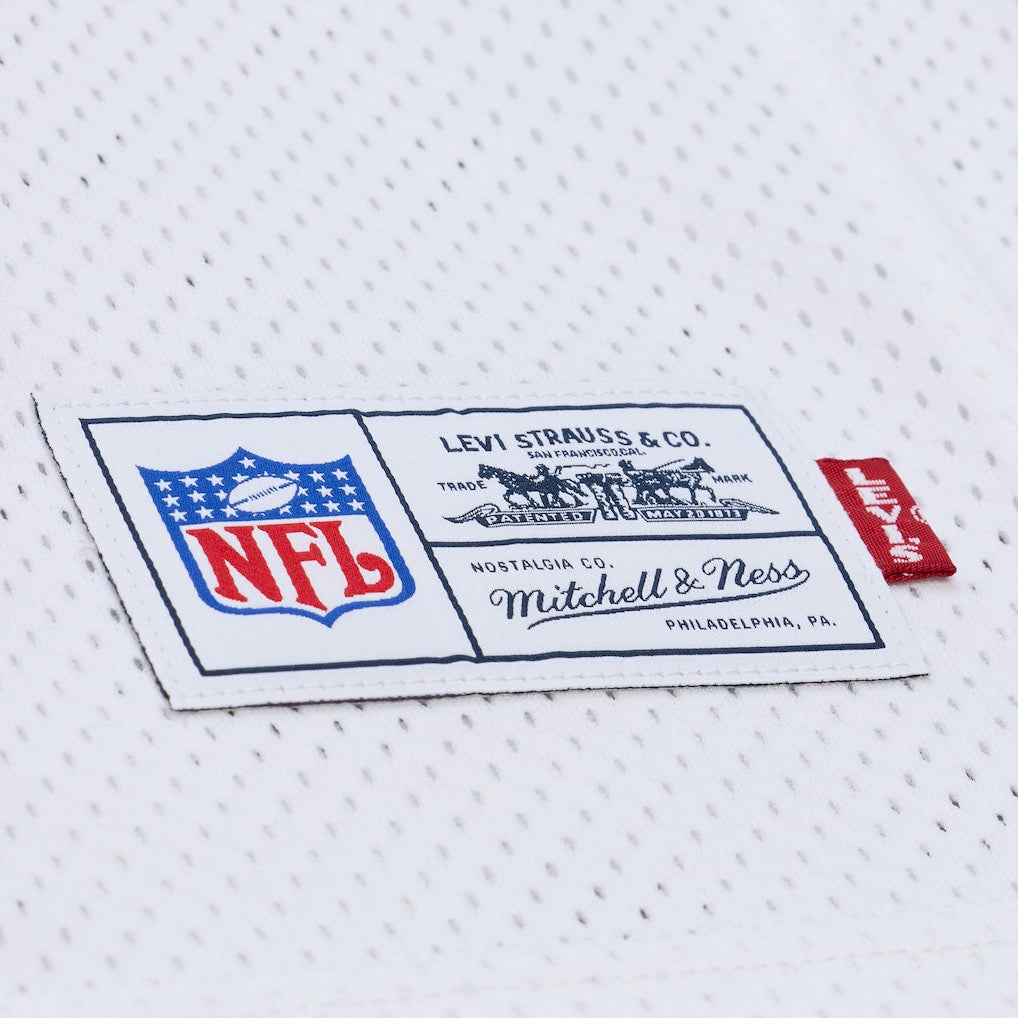 Joe Montana San Francisco 49ers x Levi's Unisex Legacy Jersey - White - Mitchell & Ness