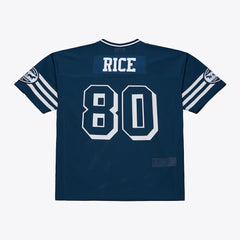 Jerry Rice San Francisco 49ers x Levi's Unisex Legacy Jersey - Navy - Mitchell & Ness