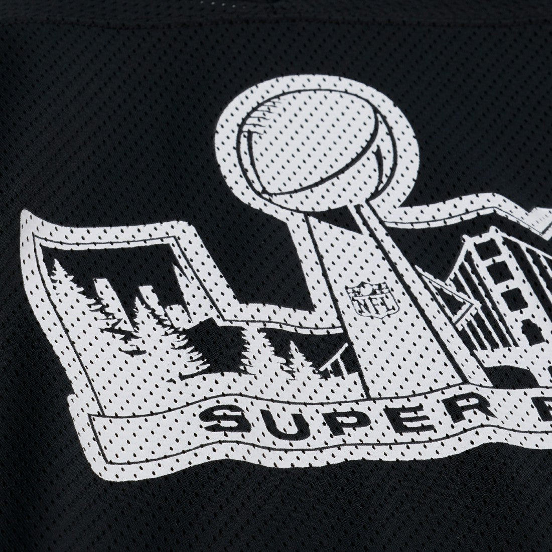Super Bowl LX x Levi's Unisex Legacy Jersey - Black - Mitchell & Ness