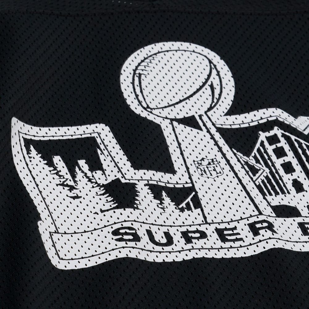 Super Bowl LX x Levi's Unisex Legacy Jersey - Black - Mitchell & Ness