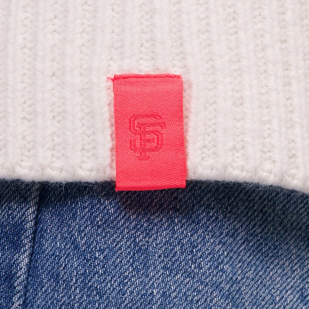 San Francisco Giants Lusso Women's Shyla Knit V-Neck Full-Zip Sweater Outlet