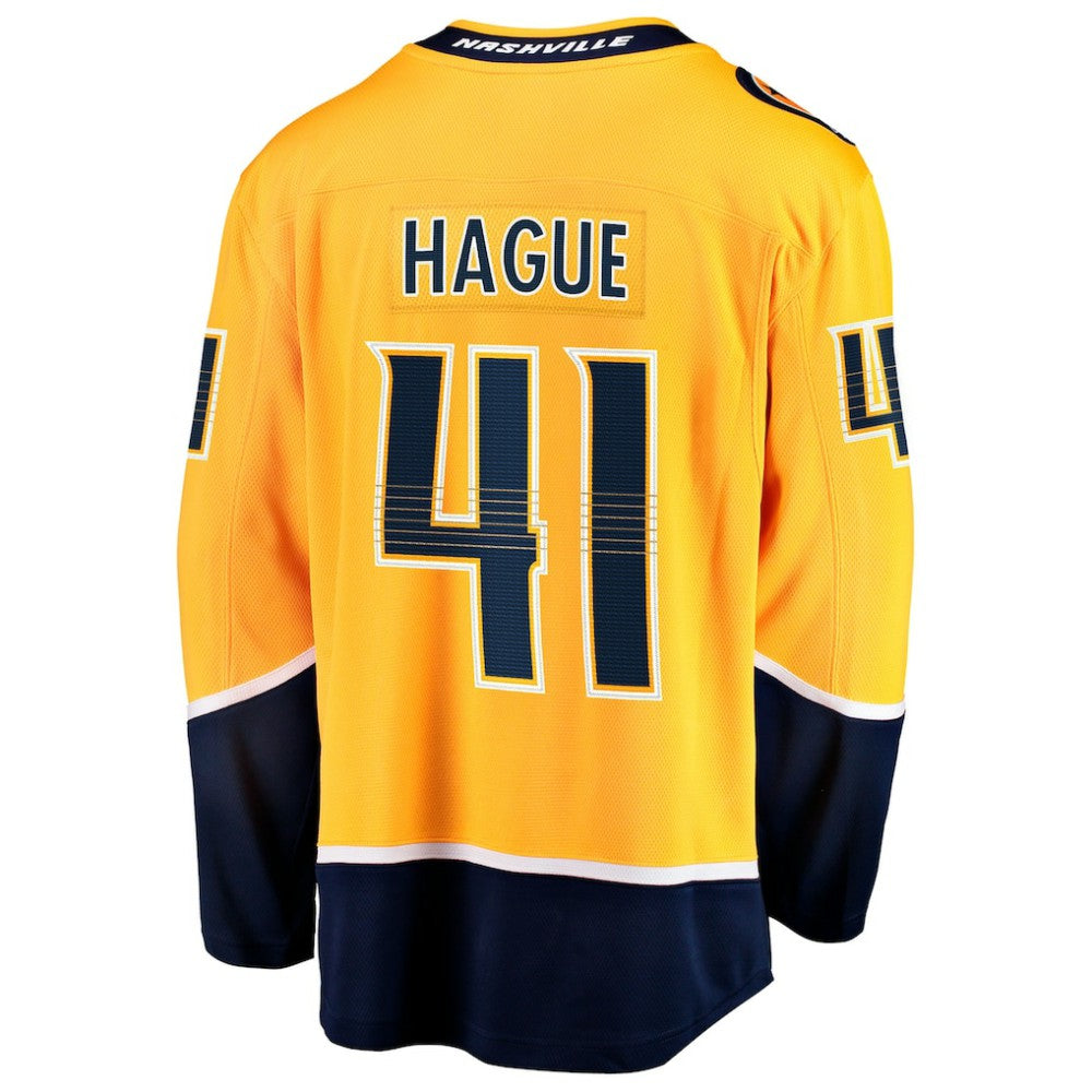 Nicolas Hague Nashville Predators Fanatics Home Breakaway Jersey - Gold | Fanatics discount