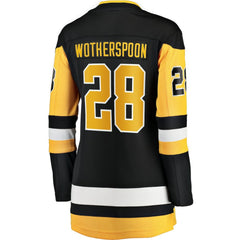 Parker Wotherspoon Pittsburgh Penguins Fanatics Women's Home Breakaway Jersey - Black | Fanatics online