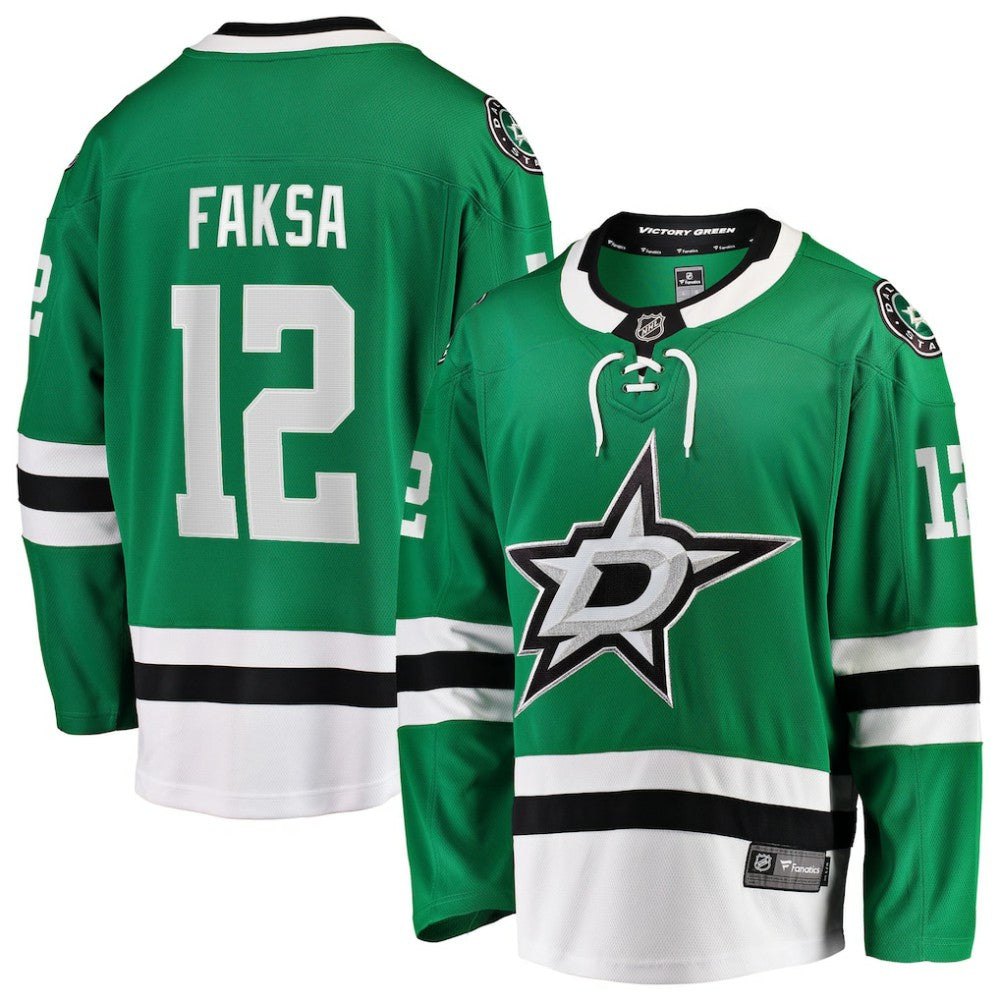 Radek Faksa Dallas Stars Fanatics Home Breakaway Jersey - Kelly Green | Fanatics sale
