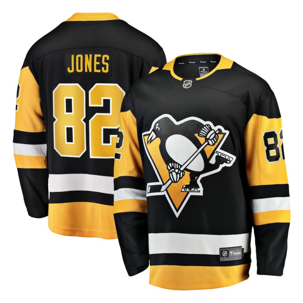 Caleb Jones Pittsburgh Penguins Fanatics Home Breakaway Jersey - Black | Fanatics discount