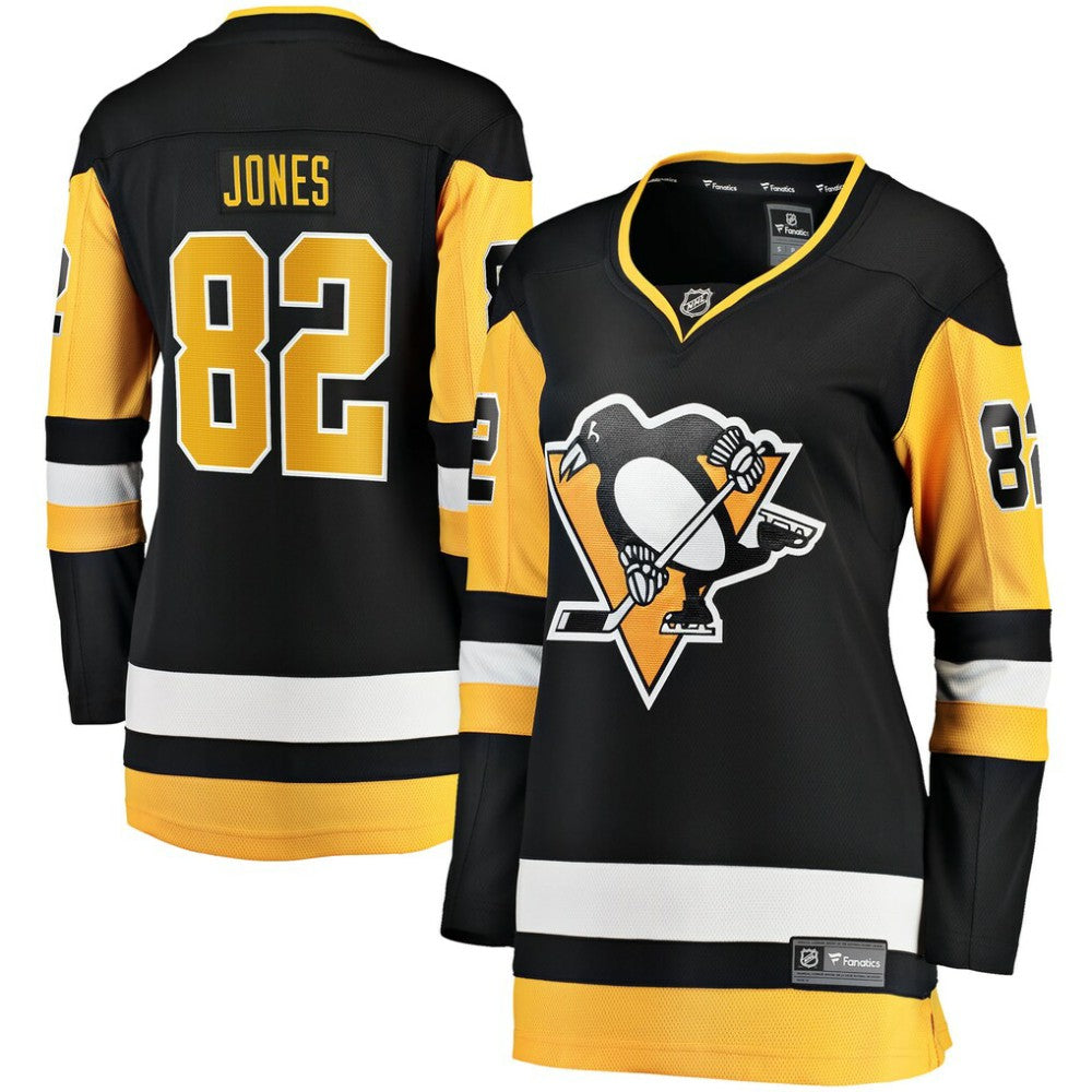 Caleb Jones Pittsburgh Penguins Fanatics Women's Home Breakaway Jersey - Black | Fanatics sale