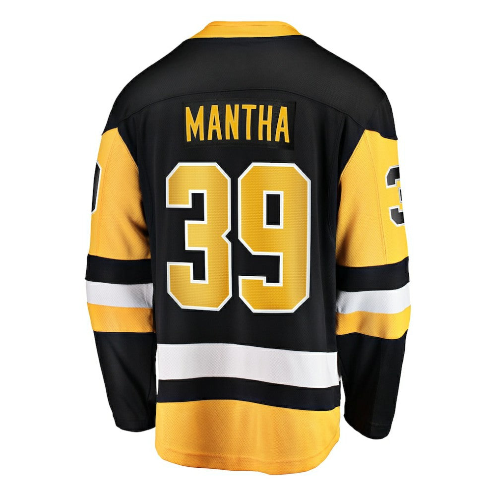 Anthony Mantha Pittsburgh Penguins Fanatics Home Breakaway Jersey - Black | Fanatics Lifestyle