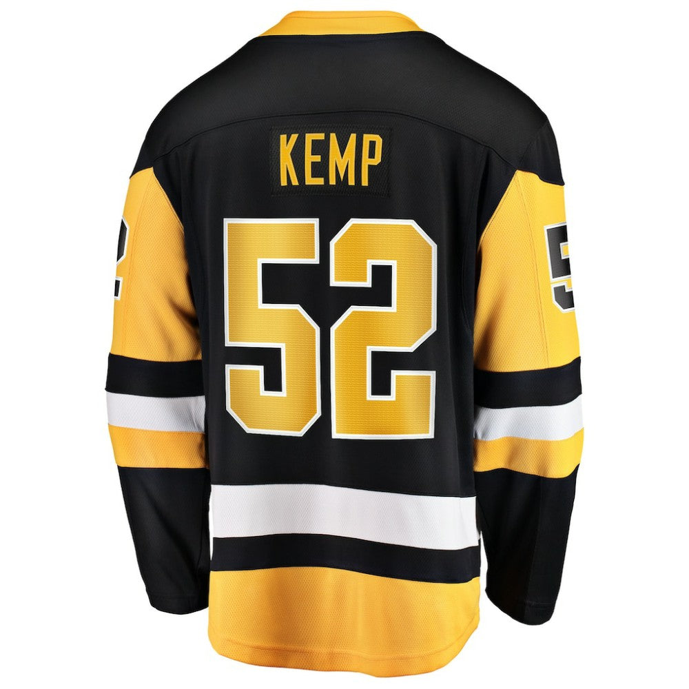 Philip Kemp Pittsburgh Penguins Fanatics Home Breakaway Jersey - Black | Fanatics discount