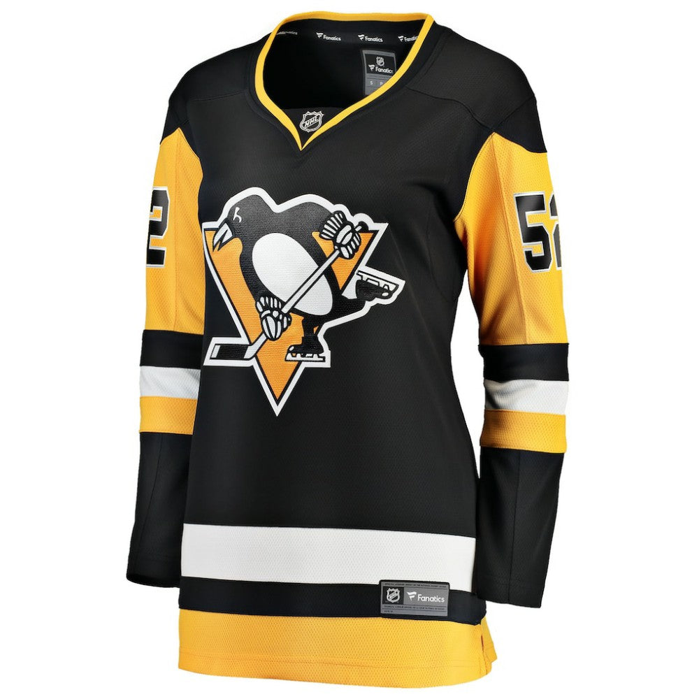 Philip Kemp Pittsburgh Penguins Fanatics Women's Home Breakaway Jersey - Black | Fanatics sale